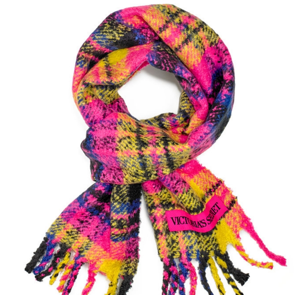 Victoria's Secret Large Fringed Scarf